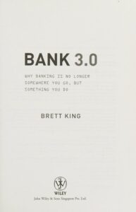 Обложка книги «Банк 3.0»